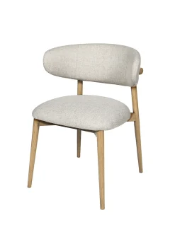 Milo curved back dining room chairs