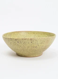 Minimalist stoneware salad bowl