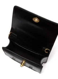 Minimalist Turn-loc closure handbag