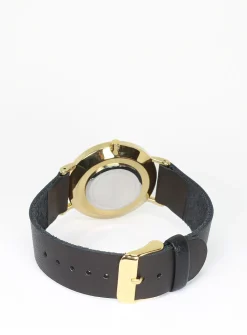 36 mm gold case watch
