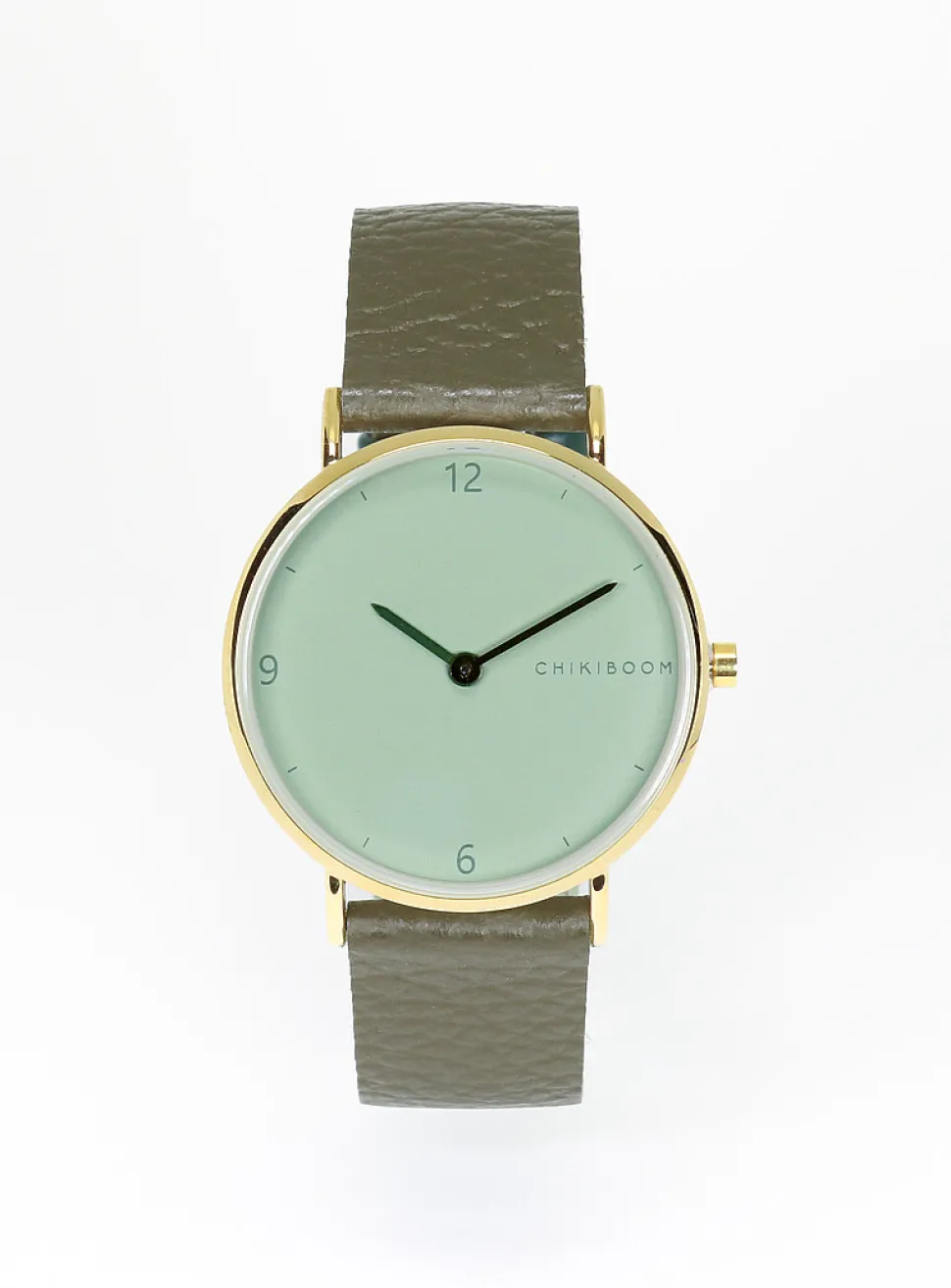 36 mm gold case watch