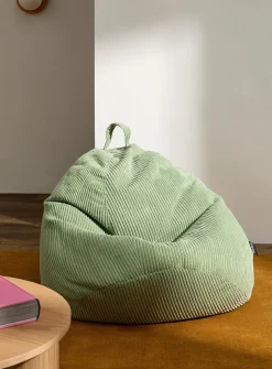 Modern corduroy bean bag chair