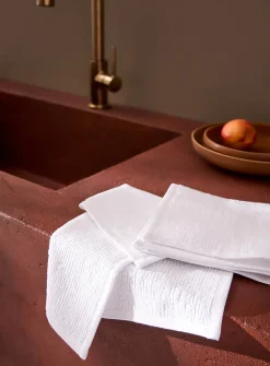 Monochromatic stripes dishcloths
