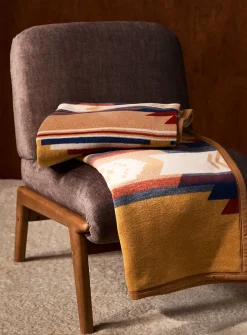 Montana warm colours throw