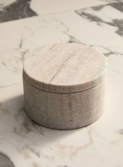 Natural stone salt cellar