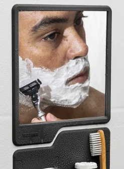 Oliver mirror and Harvey holder set