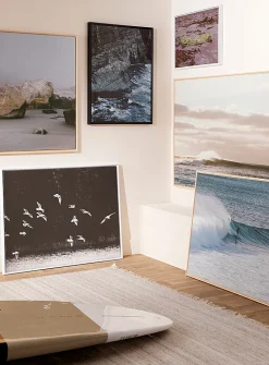 Onde atlantique art print