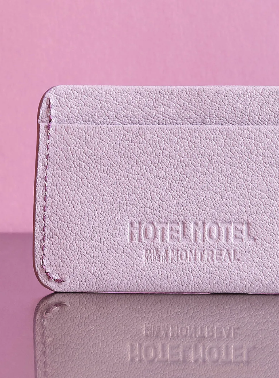 Opus leather card case