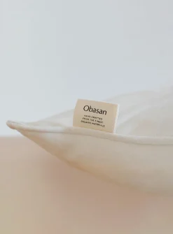 Organic cotton and latex pillow
