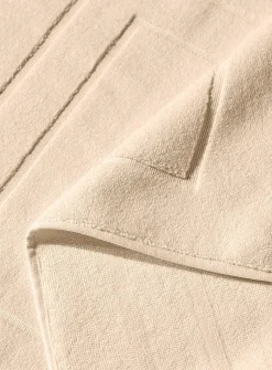 Organic Turkish cotton bath mat