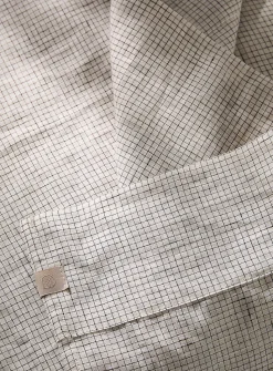 Patterned pure European linen sheet