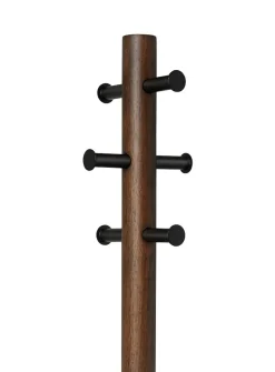 Pillar stool and coat rack