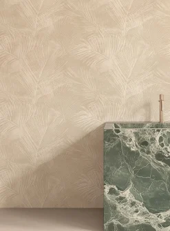 Pine forest wallpaper strip
