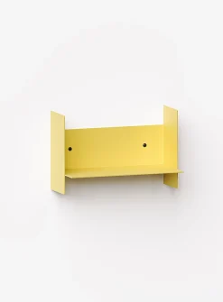 Pli folded steel wall-mounted shelf unit