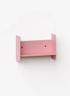 Pli folded steel wall-mounted shelf unit