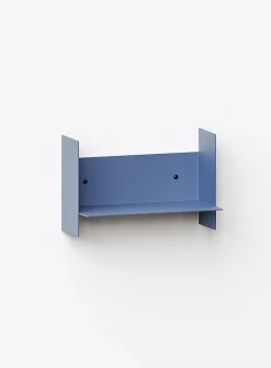 Pli folded steel wall-mounted shelf unit
