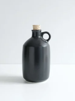 Porcelain maple syrup jar