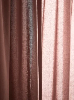 Pure cotton solid curtain