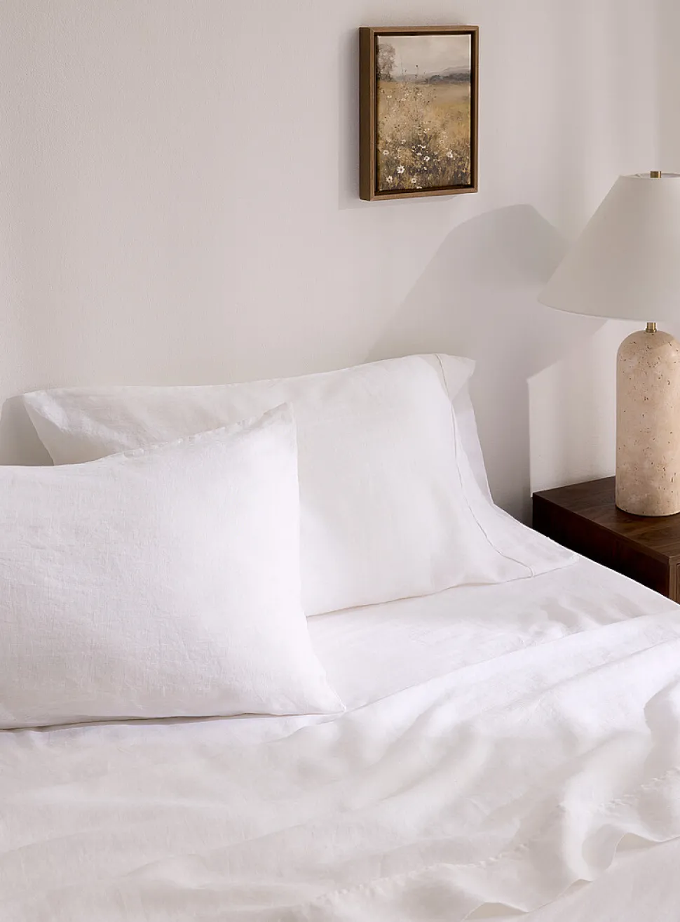 Pure European linen pillowcases
