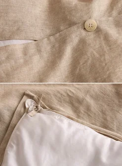 Pure linen duvet cover