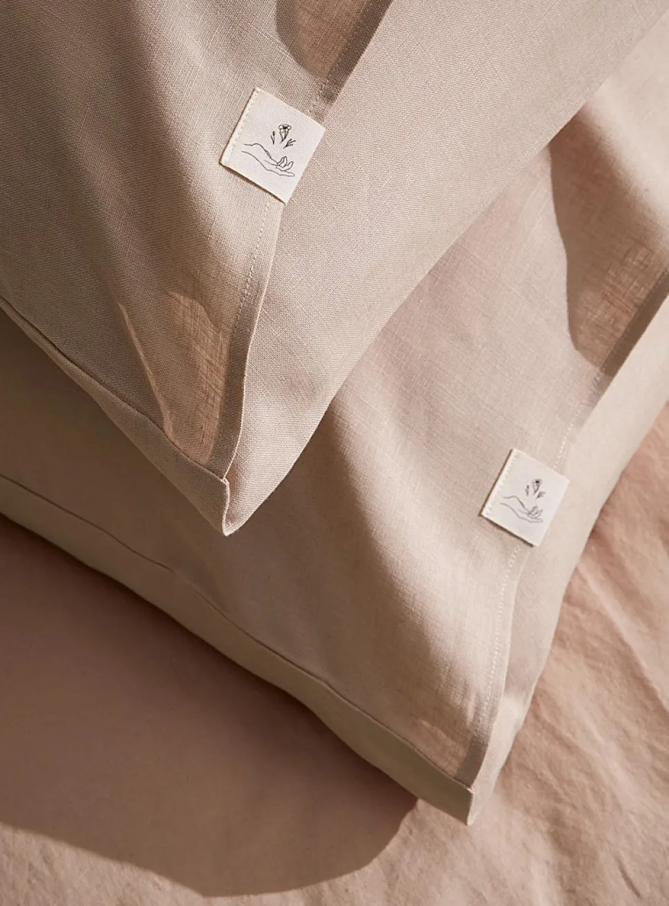 Pure linen pillow cases