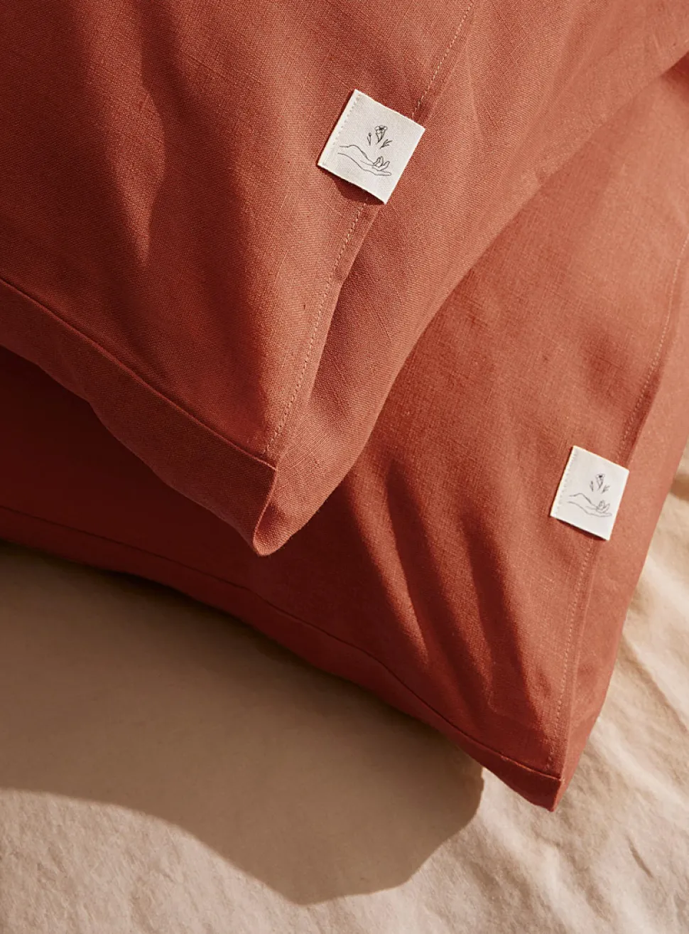 Pure linen pillow cases