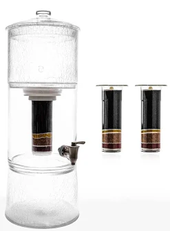 PURGLASS filtered water dispenser