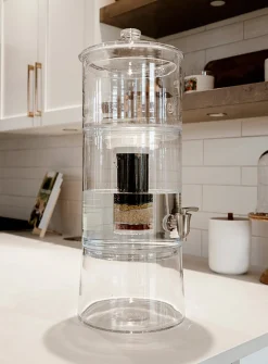 PURGLASS filtered water dispenser