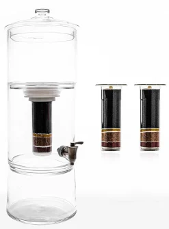PURGLASS filtered water dispenser