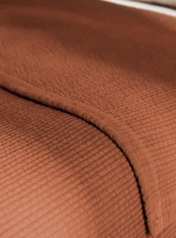 Quilted stripes duvet