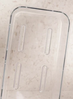Rectangular shower basket
