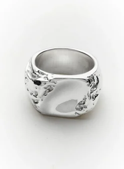 Rivage sterling silver ring