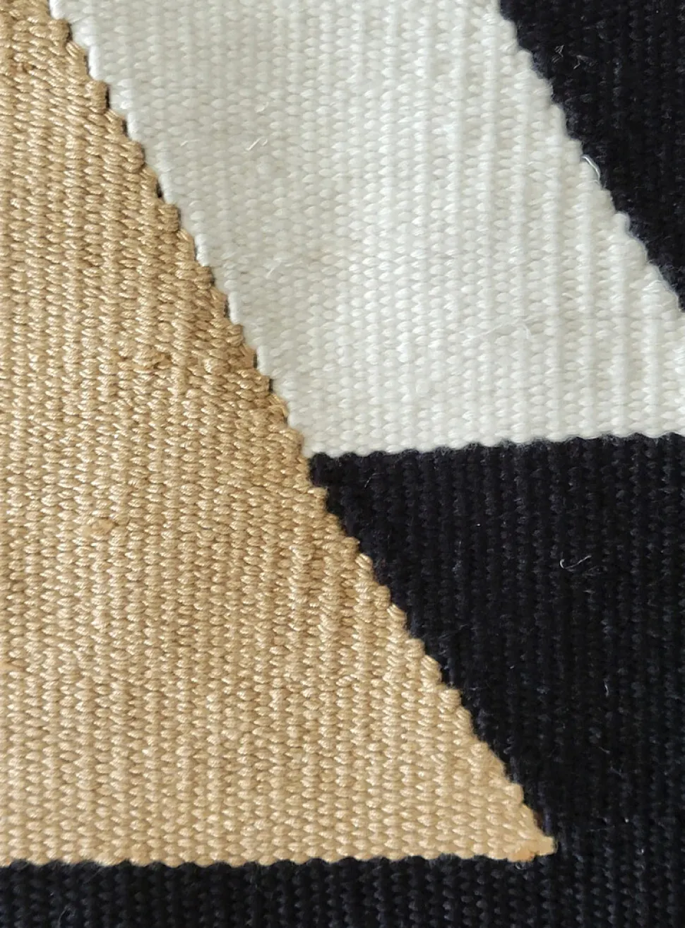 Royal Black woven rug