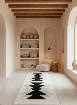 Royal woven hallway rug