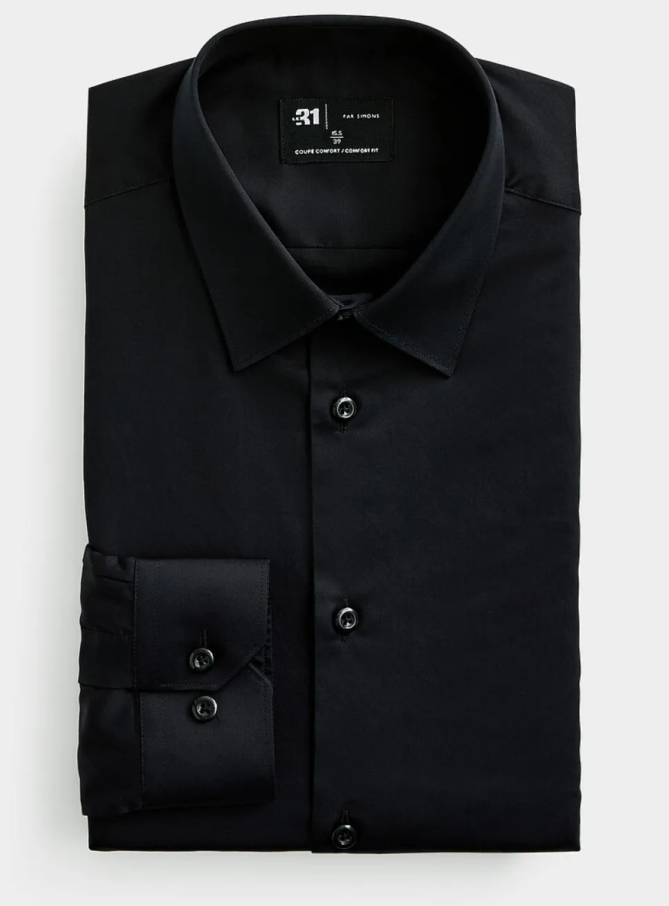 Satiny 100% cotton shirt