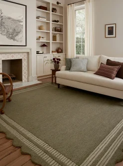 Scottie wool indoor rug