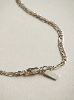 Silver Sicilian link chain