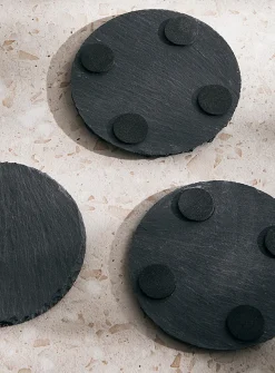 Slate coasters