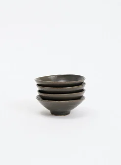 Small minimalist stoneware bowls