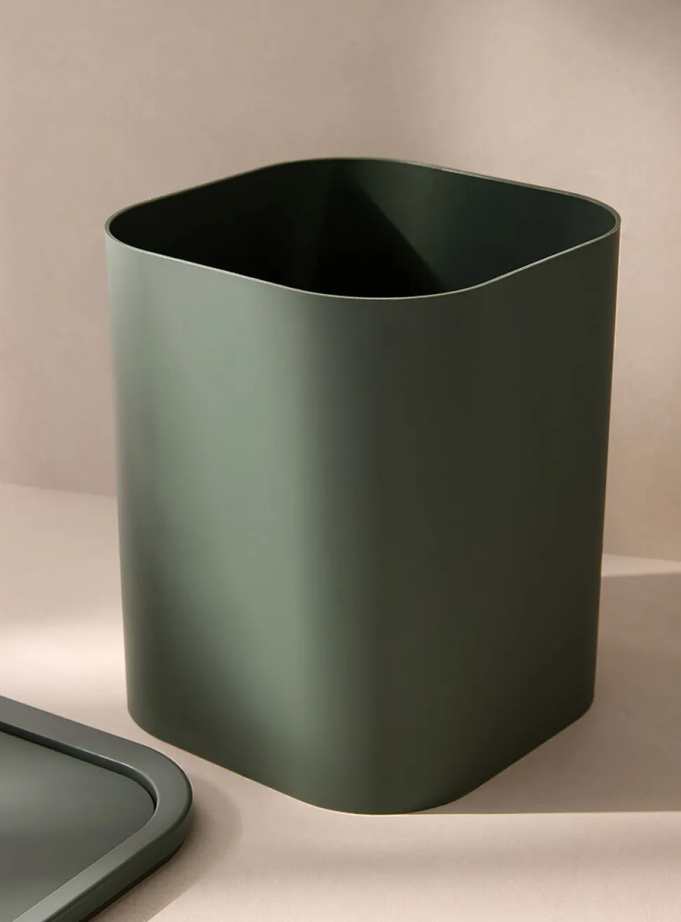 Small modern wastebasket