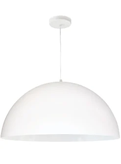 Snowy dome hanging lamp