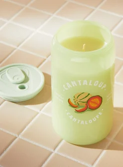 Soda scented candle