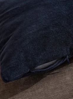 Soft cotton velvet removable-cover cushion