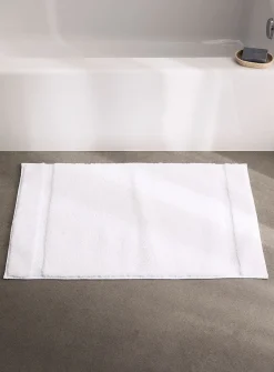 Soft plush bath mat