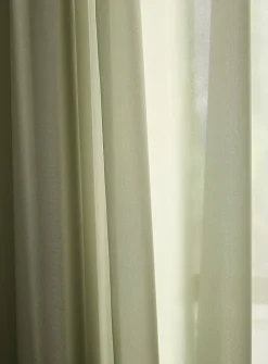 Soft tone plain sheer curtains