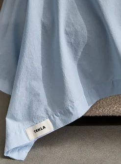 Solid 100% organic cotton percale sheet