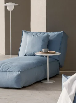 Stay steel outdoor side table