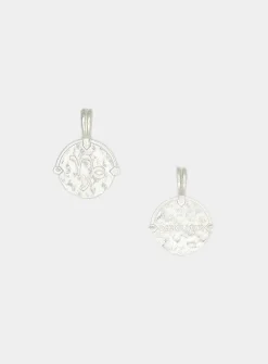 Sterling silver baby zodiac sign necklace and chain set