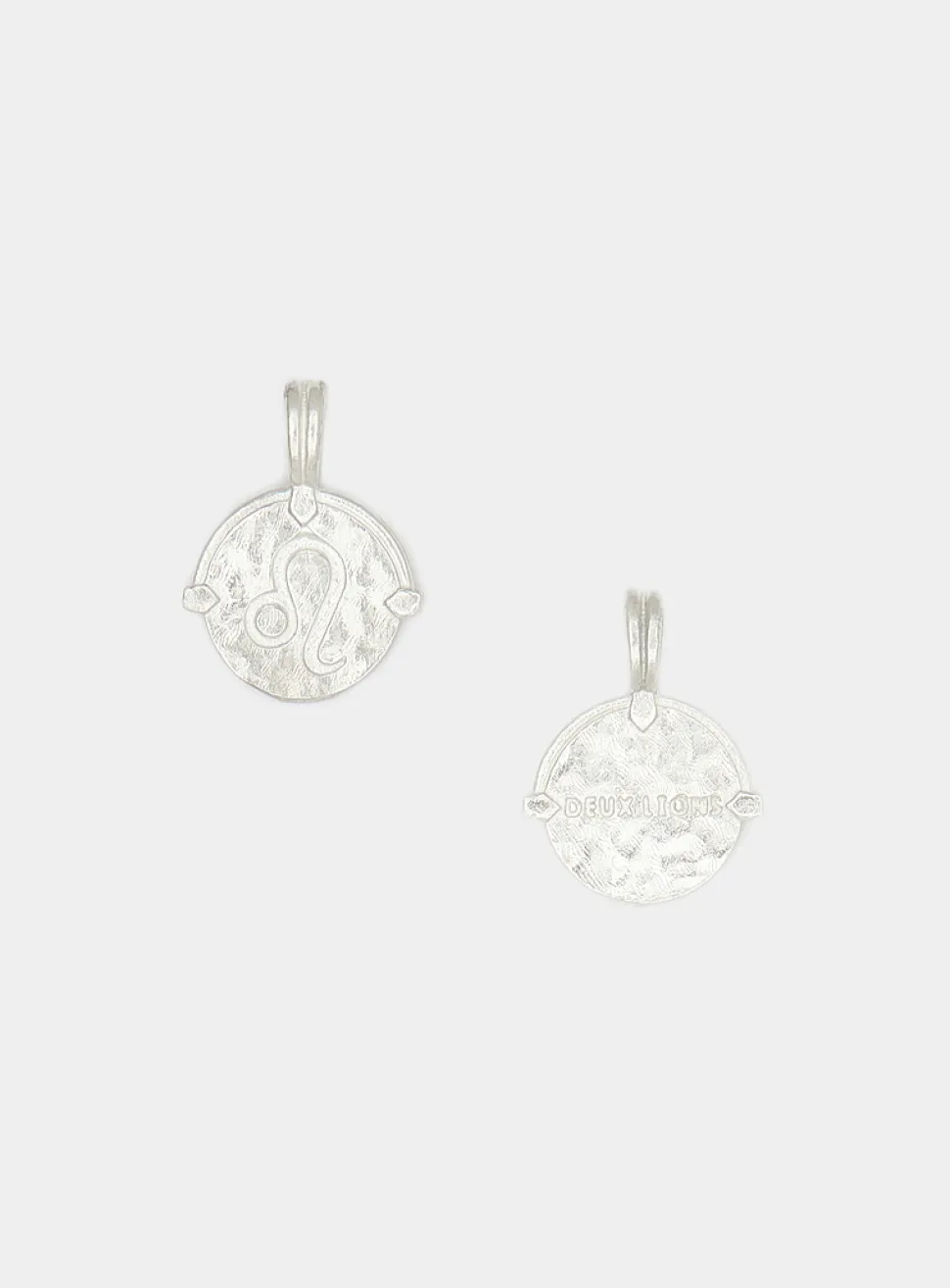 Sterling silver baby zodiac sign necklace and chain set