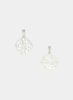 Sterling silver baby zodiac sign necklace and chain set